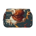 thumbnail image 2 of Disketp Chef Chicken With Beer Bottles Estuche de Lápices de Doble Capa con Tapa Abatible y Cremallera, Organizador Escolar para Adolescentes y Adultos, 2 of 7