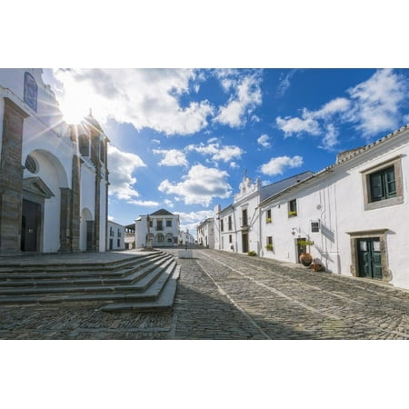 The Centre of the Medieval Town of Monsaraz, Alentejo, Portugal, Europe Print Wall Art By Alex (Best Medieval Towns In Europe)