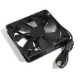 thumbnail image 2 of AOLIGEI USB CPU Cooler Radiator 140mm DC5V 140x140x25mm Computer PC Case Fan 14cm, 2 of 9