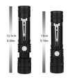 thumbnail image 4 of Super Bright 90000LM LED Tactical Flashlight Zoomable With Rechargeable Battery, 4 of 16