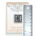 thumbnail image 4 of Initial Pin - Gift Packaged - Magnetic Back Closure No holes in Clothes - Handcrafted Pewter Made in USA - Antique Finished (Initial M), 4 of 5