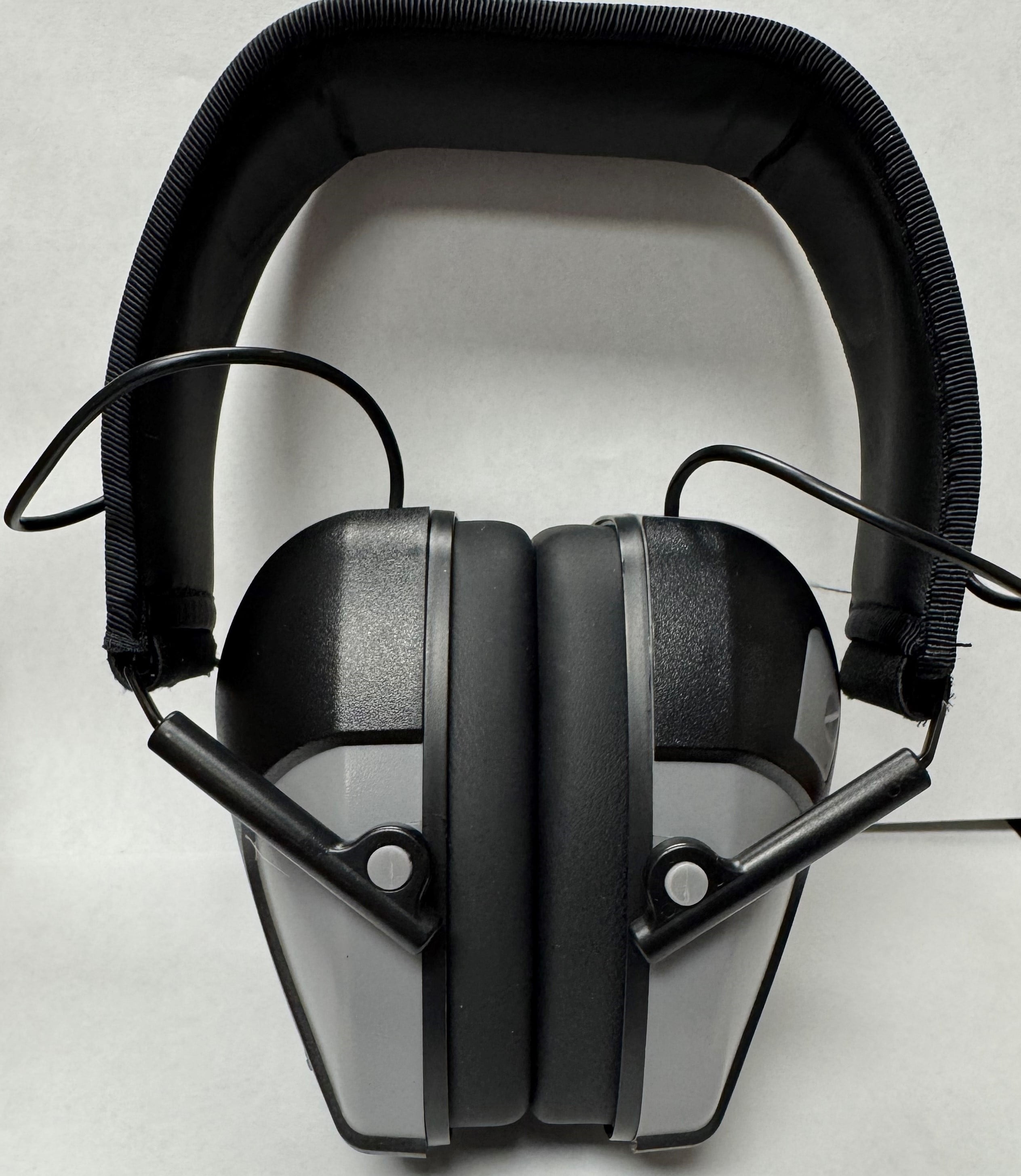 Radians Electronic Dual Microphone Ear Muff, Adjustable Headband