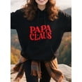 thumbnail image 2 of Happy Holiday Christmas Hoodie for Men Women, Holiday Pullover Hooded Sweatshirt, Cozy Cotton Poly Blend, Funny Winter Xmas Gift Outfit, 2 of 5