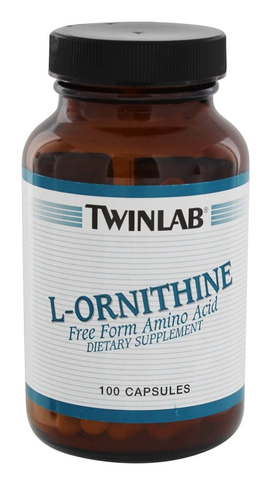 Twinlab L-Ornithine Capsules, 100 Ct