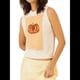 thumbnail image 2 of Suéter Sin Mangas con Estampado Gráfico Y2K para Mujer, Jersey de Langosta con Cuello Redondo, Camiseta de Punto de Otoño. D M, 2 of 7