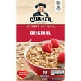 thumbnail image 3 of Quaker Instant Oatmeal, Original, 9.8 oz, 10 Packets, 3 of 8