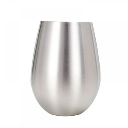

Stainless Steel Beer Cup Wine Tumbler Large Beer Mug Cocktail Wine Glasses Egg Shaped Big Cool Metal Cup Drinkware