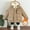 Khaki, variant on Liyamei Boys Winter Lined Thermal Jacket Warm Thickened Coat Windproof Cold Weather Outerwear For Toddler Youth Boys Puffer Jacket Size 4-5 Years
