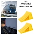 thumbnail image 3 of OULII 1 Pair Rectangular Garage Parking Stops for Cars Trucks Anti-slip Stabilization, 3 of 8