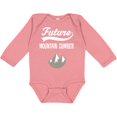 thumbnail image 3 of Inktastic Future Mountain Climber Hiking Boys or Girls Long Sleeve Baby Bodysuit, 3 of 5
