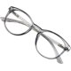 thumbnail image 1 of Gafas opacas de luz azul para hombre Fatiga ocular Montura ovalada Transpar, 1 of 5