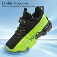 thumbnail image 4 of FANGFIUP Kids Sneakers Boys Girls Sports Shoes Running Shoes Lightweight Outdoor Casual Shoes（Little Kid size 11-Big Kids size 8）, 4 of 8