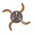 thumbnail image 5 of Fanaway 212925010 Classic Oil Rubbed Bronze and Dark Koa Retractable 4-blade 48-inch 3-light AC Ceiling Fan, 5 of 20