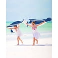 thumbnail image 3 of Blue Striped Beach Towels Oversized Super Absorbent, Farmhouse Blue White Stripes Lightweight Bath Towel Quick Dry Sets For Bathroom/Pool/Rv Camping/Beach Play/Gym Room/Picnic 23"x47", 3 of 8
