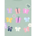 thumbnail image 3 of Wonder Nation Toddler Girl Short Sleeve T-Shirt, Sizes 12M-5T, 3 of 3