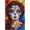 500 PCS, variant on 500 Piece Jigsaw Puzzle, Day of The Dead Sugar Skull Lady Skeleton Art, Challenging Family Game DIY Wall Decor Puzzle