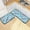 Cartoon Sharks with Skateboard, variant on Dailycode 2 Pcs Kitchen Rug Set Non Slip Absorbent Soft Floor Mats for Kitchen Bathroom Colorful Flowers with Leaves 19.7"x27.6"+19.7"x47.2"