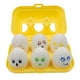thumbnail image 5 of 6 piezas Huevos Juguete Reconocimiento de color Juguete chirriante Juguete de con caja de almacenamiento de huevos Desarrollo Huevos de, 5 of 9