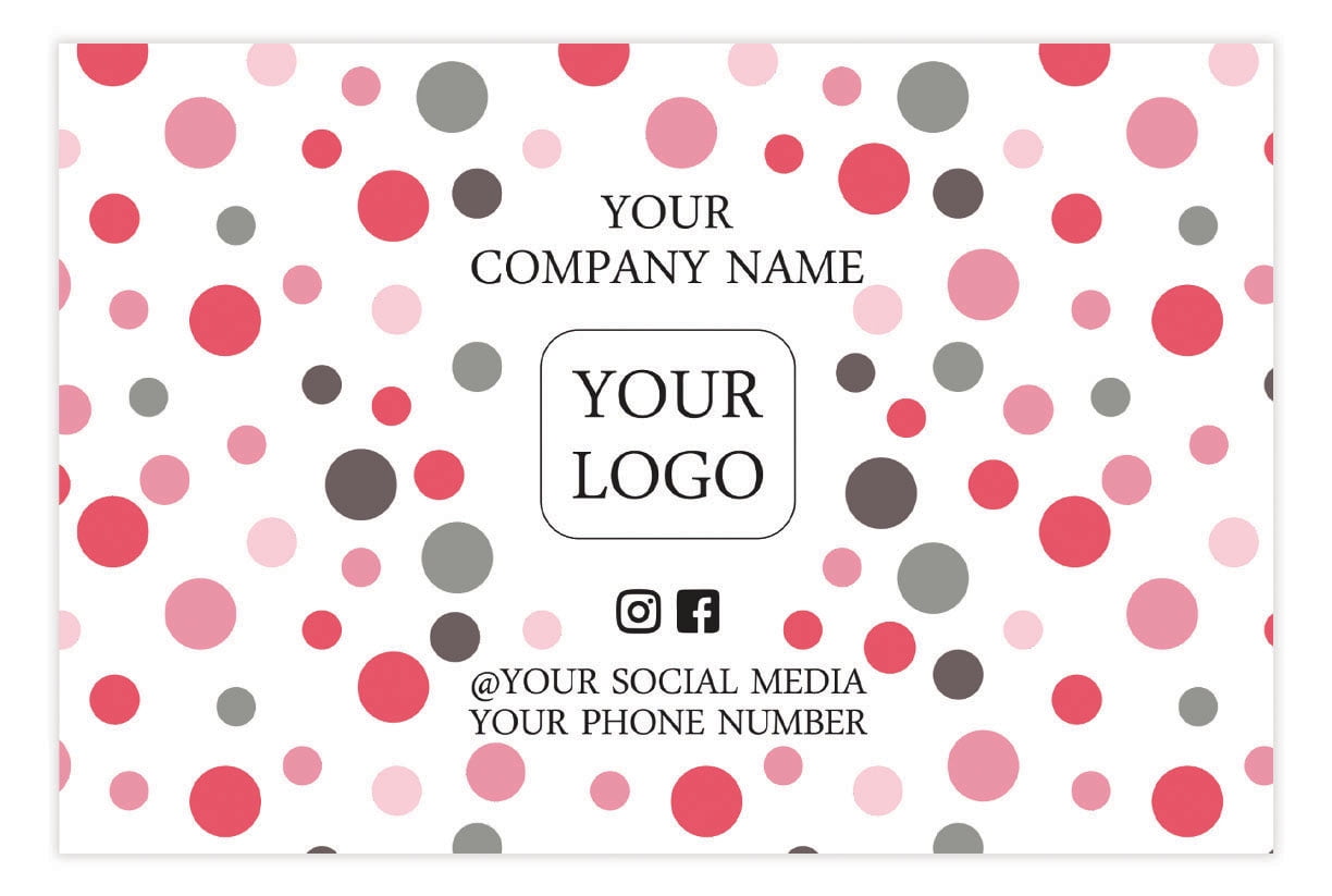 Printtoo Label for Small Business-100 RectangleCustom VinylPersonalized ...