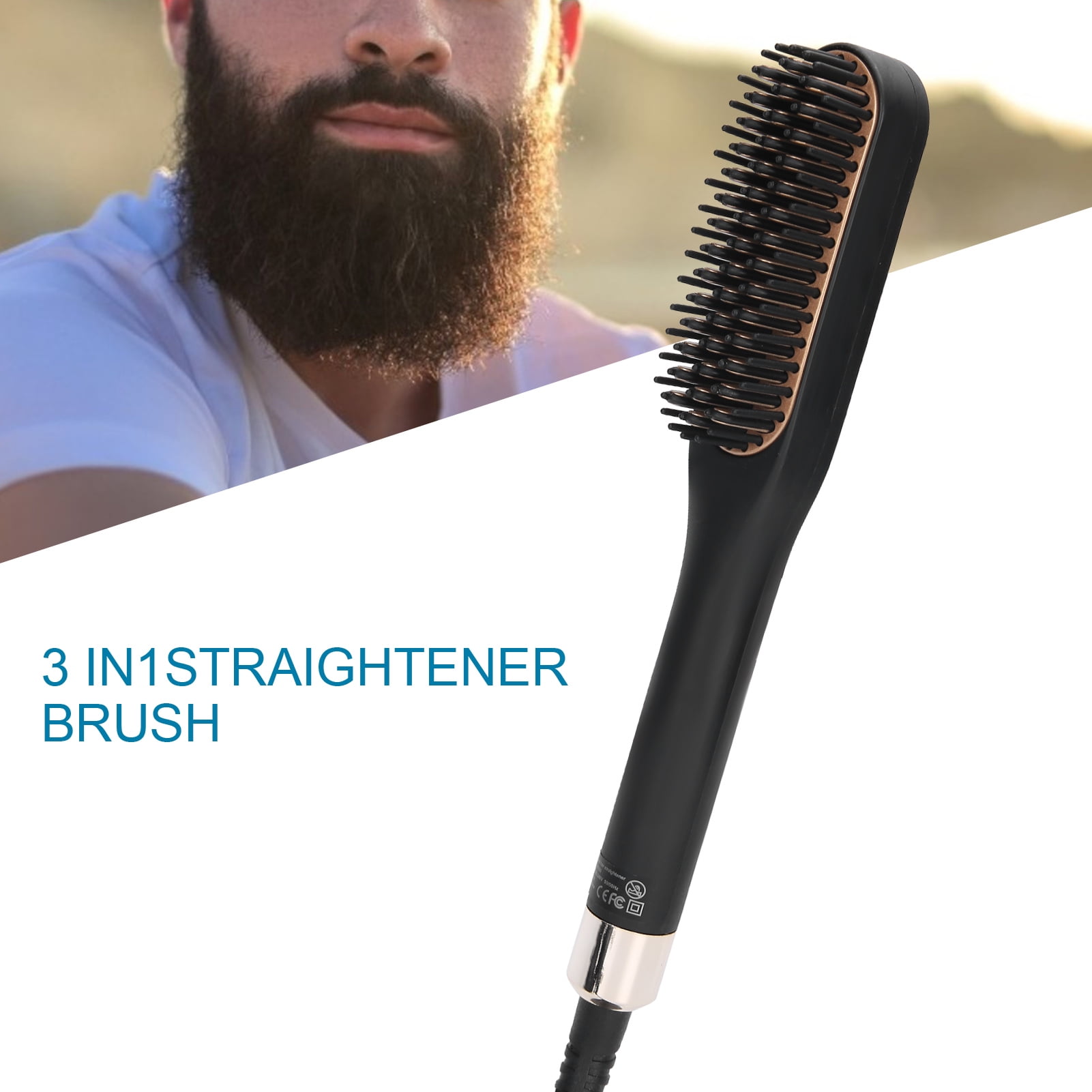 Comb How To Make Curly Beard Hair Straight Straight Beard Comb