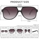 thumbnail image 3 of Classic Vintage Aviator Sunglasses for Women Men Large Frame Retro 70s Sunglasses, 3 of 4