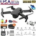thumbnail image 3 of E88 PRO Mini Drone with Camera for Adults，RC Quadcopter Multirotors，Foldable UAV，WiFi HD FPV Live Video，One Key Take Off/Land，Altitude Hold，Headless Mode 360° Flip, 3 of 7