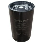 Titan Pro Motor Start Capacitor 233-280 MFD UF / 220-250 VAC TTMJ233