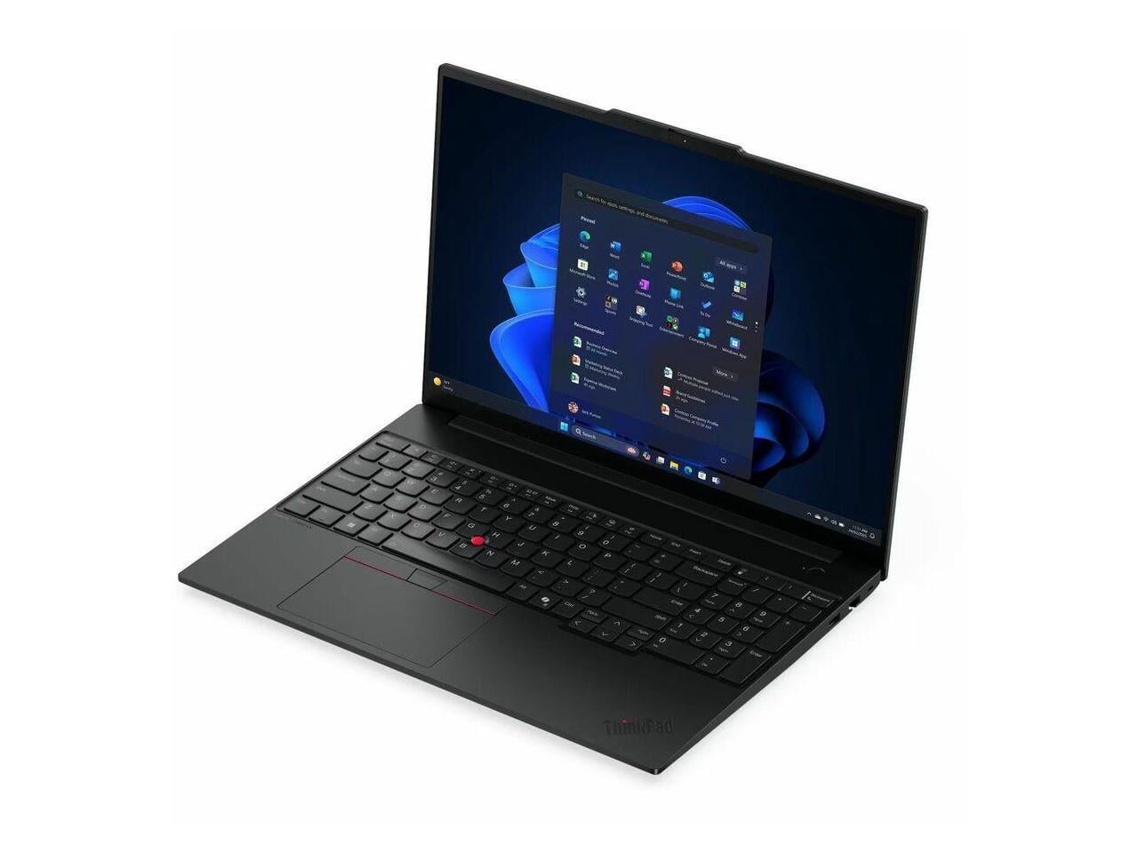 Lenovo ThinkPad E16 Gen 3 21SR0033US 16" Notebook - Intel Core Ultra 7 255H - 16 GB - 512 GB SSD - Windows 11 Pro - Intel Arc 140T GPU - Webcam - IEEE 802.11ax Wireless LAN Standard