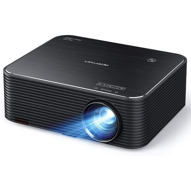 APEMAN Mini LC650 Projector, 1080P LCD Display and 300'' Large Screen