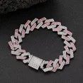 thumbnail image 2 of Collar De Perro Con Cadena Rosa, Collares De Perro Con Eslab, 2 of 7