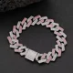 thumbnail image 2 of Collar De Perro Con Cadena Rosa, Collares De Perro Con Eslab, 2 of 7