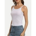 thumbnail image 3 of Women's Slim-Fit Strap Camisole Tank Top - Basic Cami Undershirt, 3 of 6