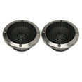 thumbnail image 3 of 2 uds altavoz de agudos de cúpula para coche, altavoz de agudos de cúpula negro de 100W, Mini altavoz de agudos de Audio de cúpula de Metal, altavoz estéreo para coche con cubierta, 3 of 12