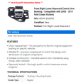 thumbnail image 2 of Front Right Lower Rearward Control Arm Bushing - Compatible with 2003 - 2011 Ford Crown Victoria 2004 2005 2006 2007 2008 2009 2010, 2 of 2
