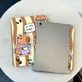 thumbnail image 2 of Tuohive Cartoon Capybara iPad Case for Air3(Pro2017) 10.5in Auto Wake Sleep Case Anti drop Pen Holder iPad Case, 2 of 12