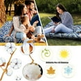 thumbnail image 4 of XXLYY Porch Swing Cushions, Waterproof Swing Replacement Cushions with Backrest and Ties, Garden Bench Seat Cushion, Outdoor Porch Patio Swing Non-Slip Chairs Pad, 4 of 6