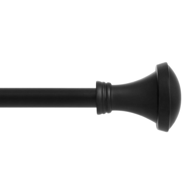 Mainstays 30-84 in. Irvington Adjustable Decorative Window Curtain Rod, 3/4 in. Diameter