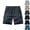 Dark Gray, variant on LTTVQM Men's Athletic Shorts Quick Dry Workout Lightweight Running Elastic Waist Drawstring Summer Gym Shorts with Zipper Pockets Black 3XL