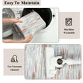 thumbnail image 4 of Garvee 9x12 Modern Abstract Area Rug Striped Print Carpet, Machine Washable Rug with Non-Slip Backing Stain-Resistant Soft Rugs Low-Pile Floor Cover for Living Room Bedroom Home Office, Orange, 4 of 8