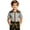 Grey, variant on Toddler Boys Shirts Western Print Cowboy Short Sleeve Shirt with Button Down Design Clothes Size 3-4T