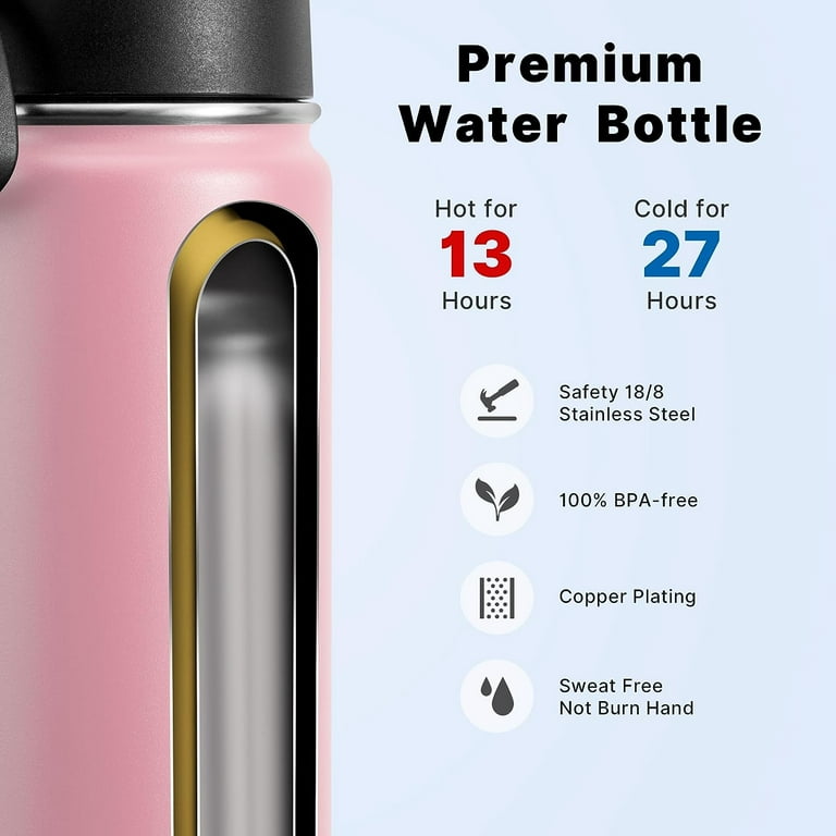 koodee Kids Water Bottle 16 oz Stainless Steel Vacuum 16 oz