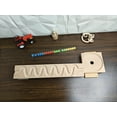 thumbnail image 2 of Marble Run Track,Full Set with Funnel Zigzag Marble Track Plate, Marble Race Wooden Plate,Toy, Montessori toy Set for christmas gift playing Wooden Tracks set, 2 of 5