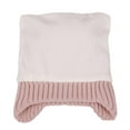 thumbnail image 4 of Infant Cute Pompom Hat Girls Boys Winter Warm Knit Beanies Toddler Baby Soft Cotton Beanie Hats Pink, 6-36 Months, 4 of 7