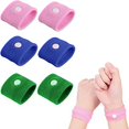 thumbnail image 1 of Pulseras contra las náuseas, pulseras contra las náuseas, pulseras para mareos en el automóvil, 6 piezas, perfectas para niños, adultos, vacaciones y viajes. ER, 1 of 5