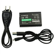 PlayStation Vita Psv 2000 AC Wall Power Adapter Charger PCH-2000 US 2 Pins For Ps Vita
