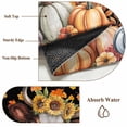 thumbnail image 2 of Bathtub Cow Fall Kitchen Runner Rug 2x6 Washable Runners for Hallway Non Slip Thanksgiving Pumpkin Sunflower Maple Black Large Area Rug Indoor Floor Carpet for Bathroom Laundry Entryway Bedroom, 2 of 8