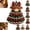G1-Highland Cow, variant on Holiday Craft Set Diy Crochet Kit For Beginners Animal Christmas Tree Ornament Project For Shelf And Tabletop Display,Highland Cow