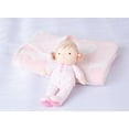 thumbnail image 4 of Little Me Plush 11 Inch Baby Doll With Rattle Brigitte (Floral Damask Pink), 4 of 4