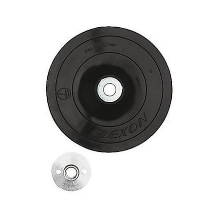 Bosch Power Tools 114 Bp700 Rubber Backing Pad With Lock Nut F
