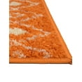 thumbnail image 4 of Unique Loom Tribal Trellis Collection Area Rug - Alaoui (2' 7" x 10' Runner Orange and Red/Ivory), 4 of 11